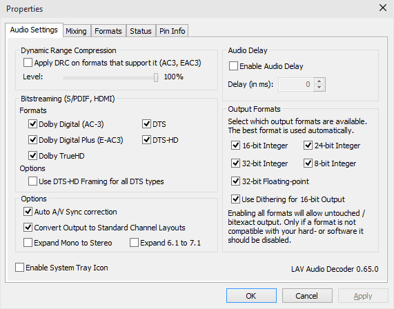 virtualdub no audio decompressor source format tag 2000